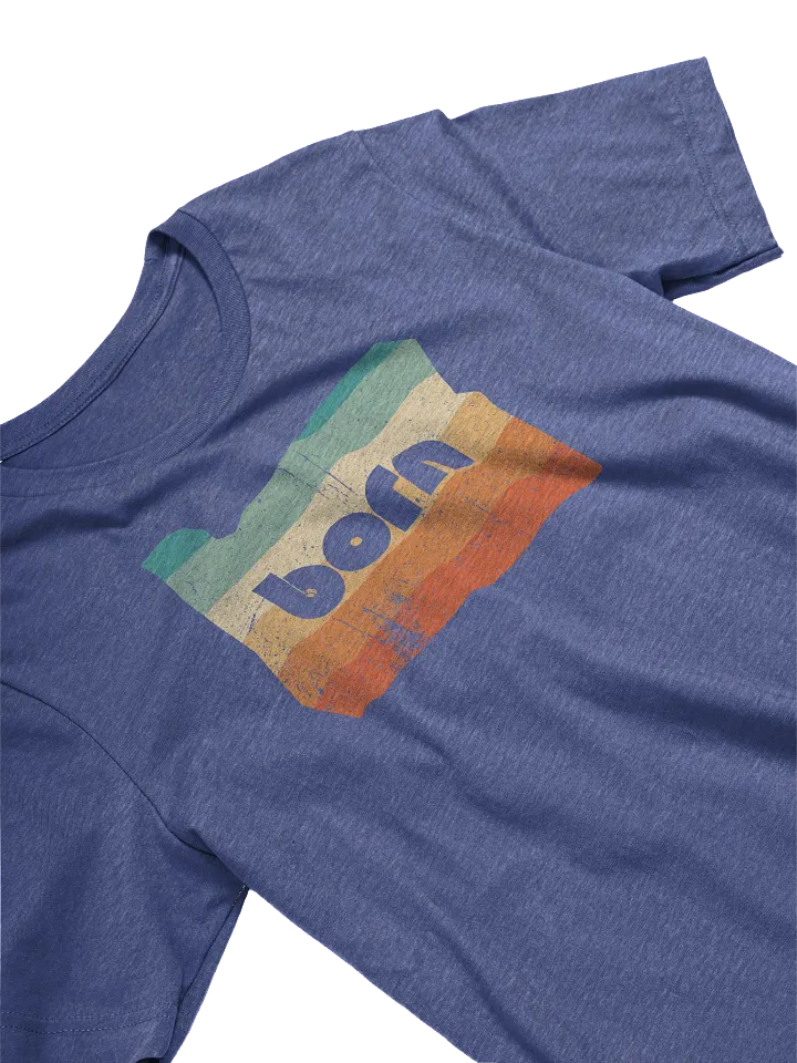 Vintage Colors Oregon Born T-Shirt product image (2)