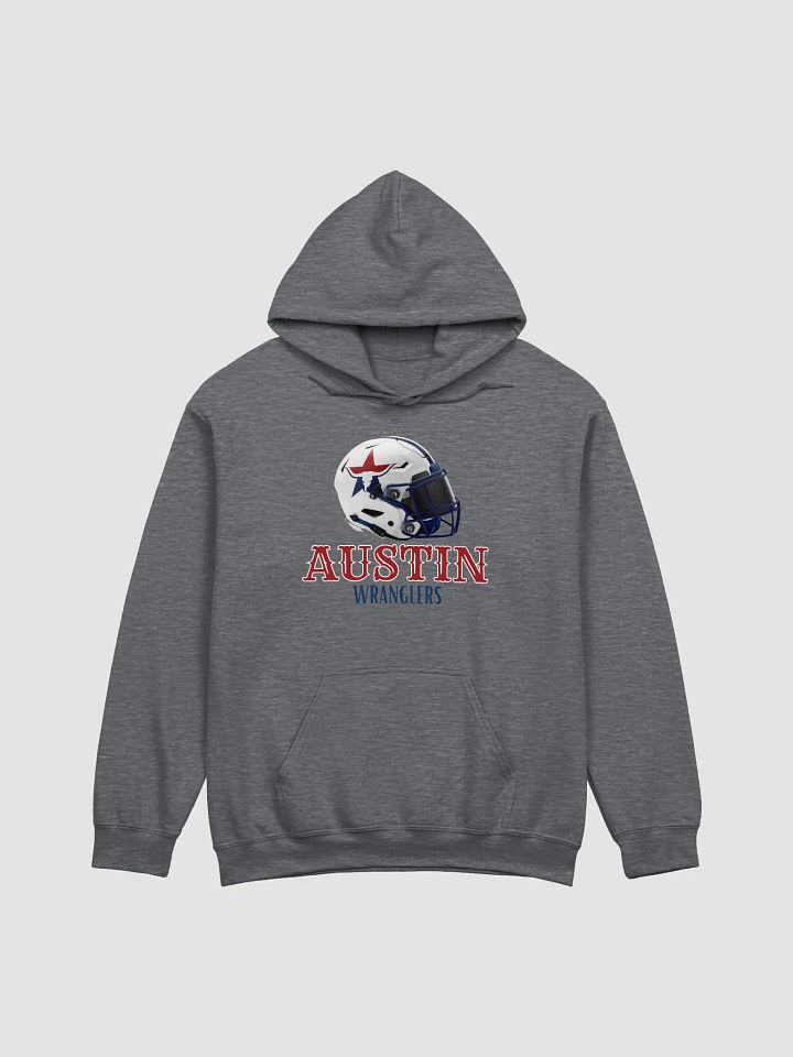 Austin Wranglers Helmet Hoodie by Gildan product image (3)