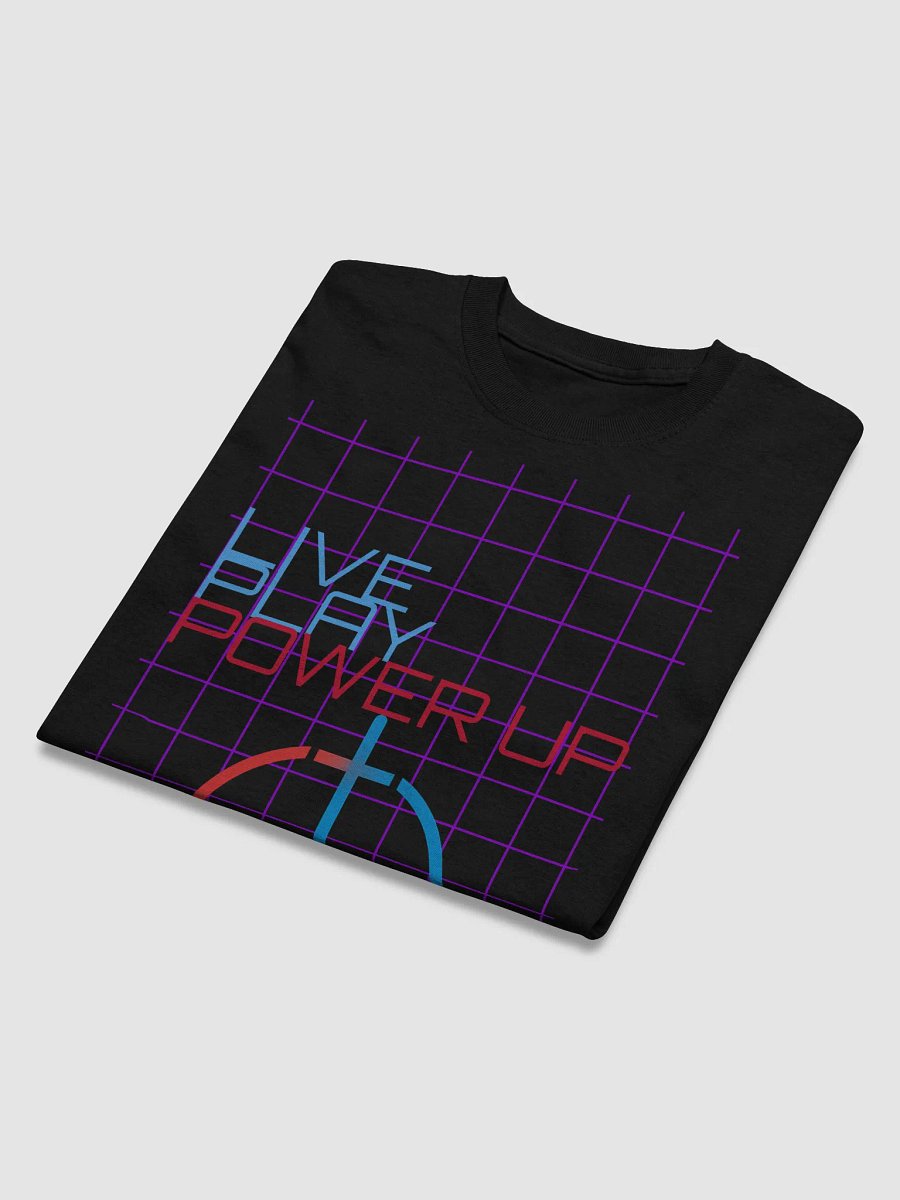LIVE. PLAY. POWER UP. Power Grid T-Shirt product image (4)