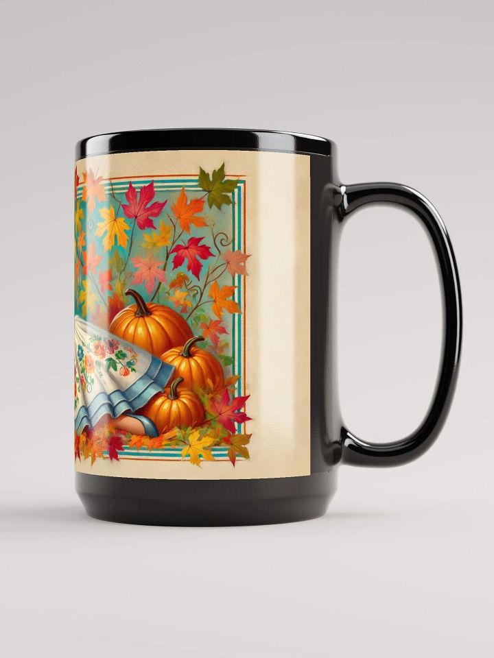 Fall in Love Pumpkin Harvest Coffee Cup - 15 oz Mug product image (2)