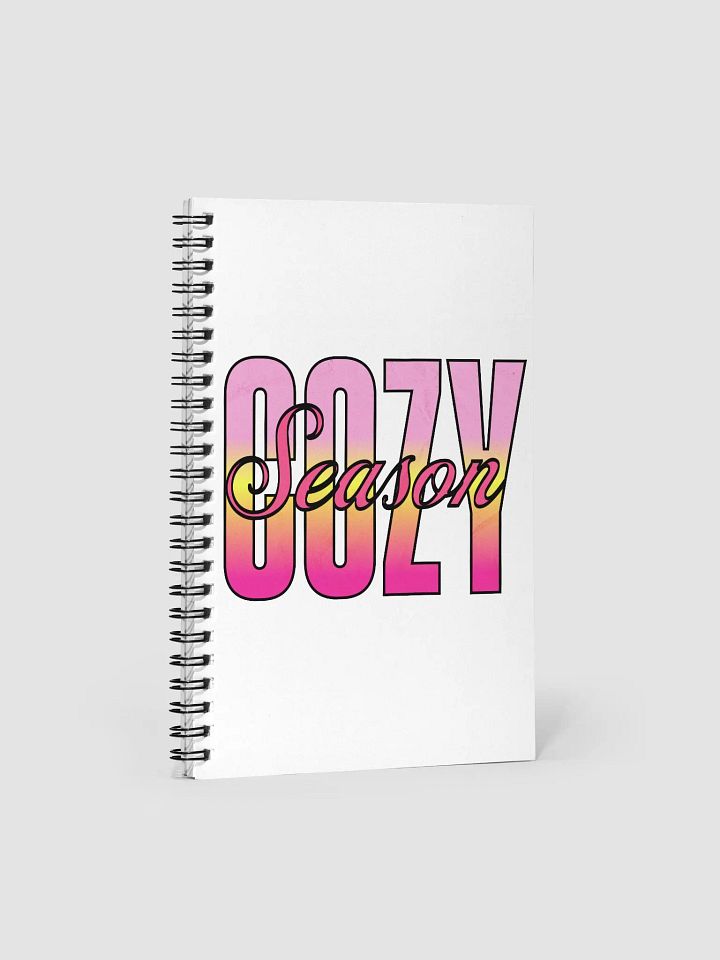 Cozy Season Dreamer Spiral Notebook product image (1)