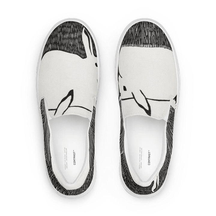 Premium White Men's Slip-On Shoes n. 18 product image (1)
