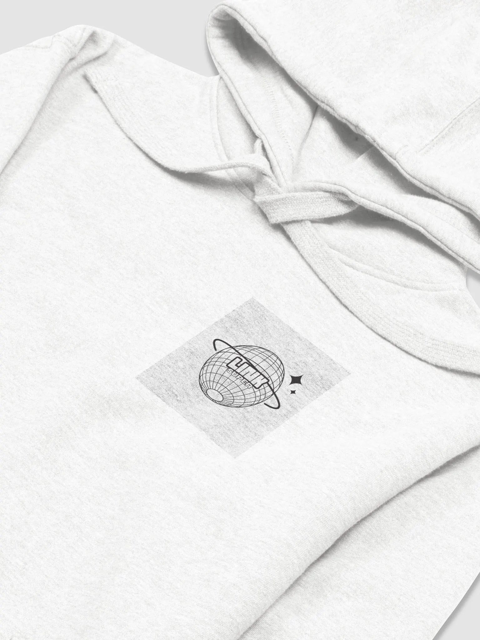 white Link super! space Hoodie product image (3)