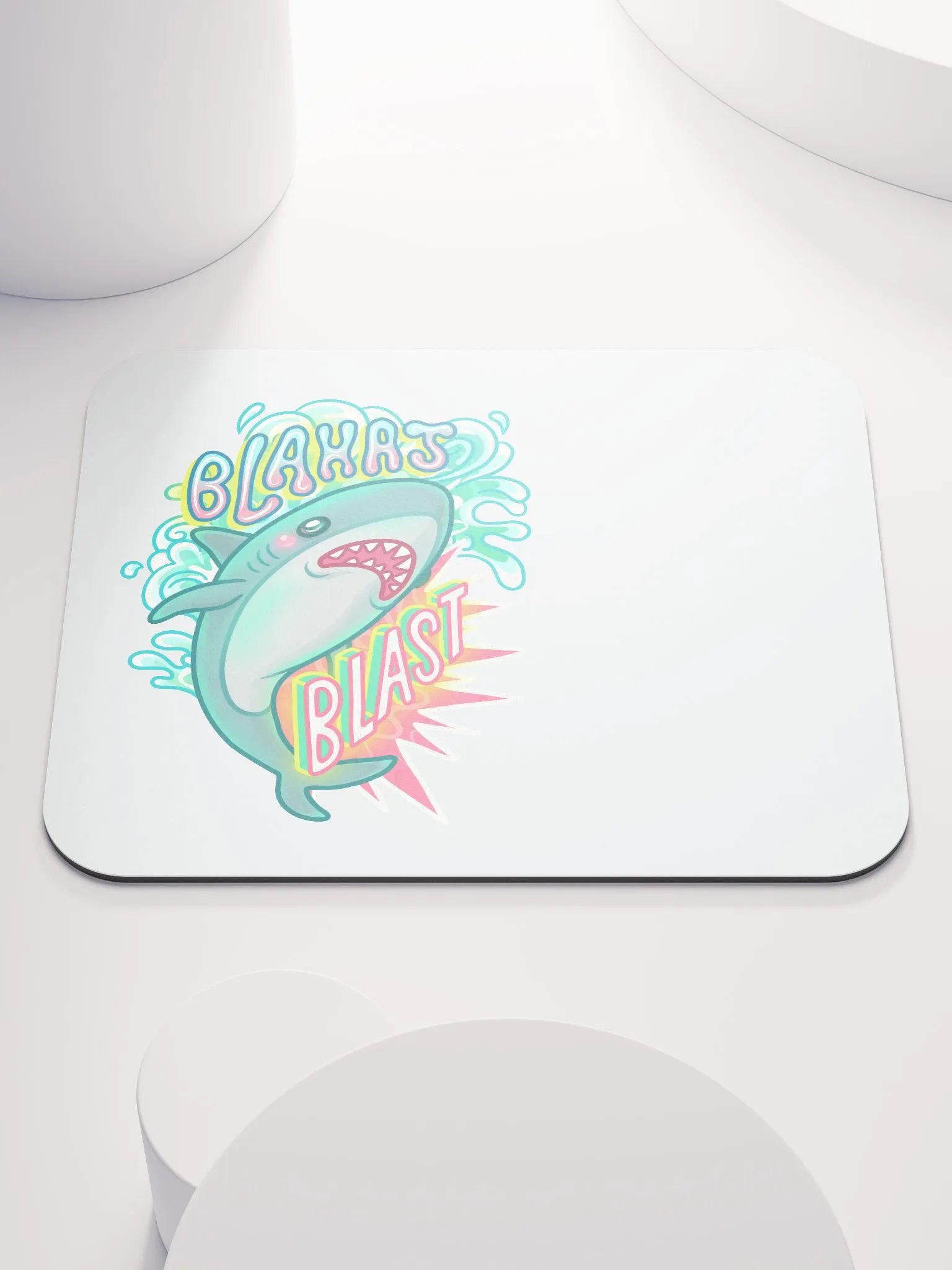 Blahaj Blast Mousepad product image (1)