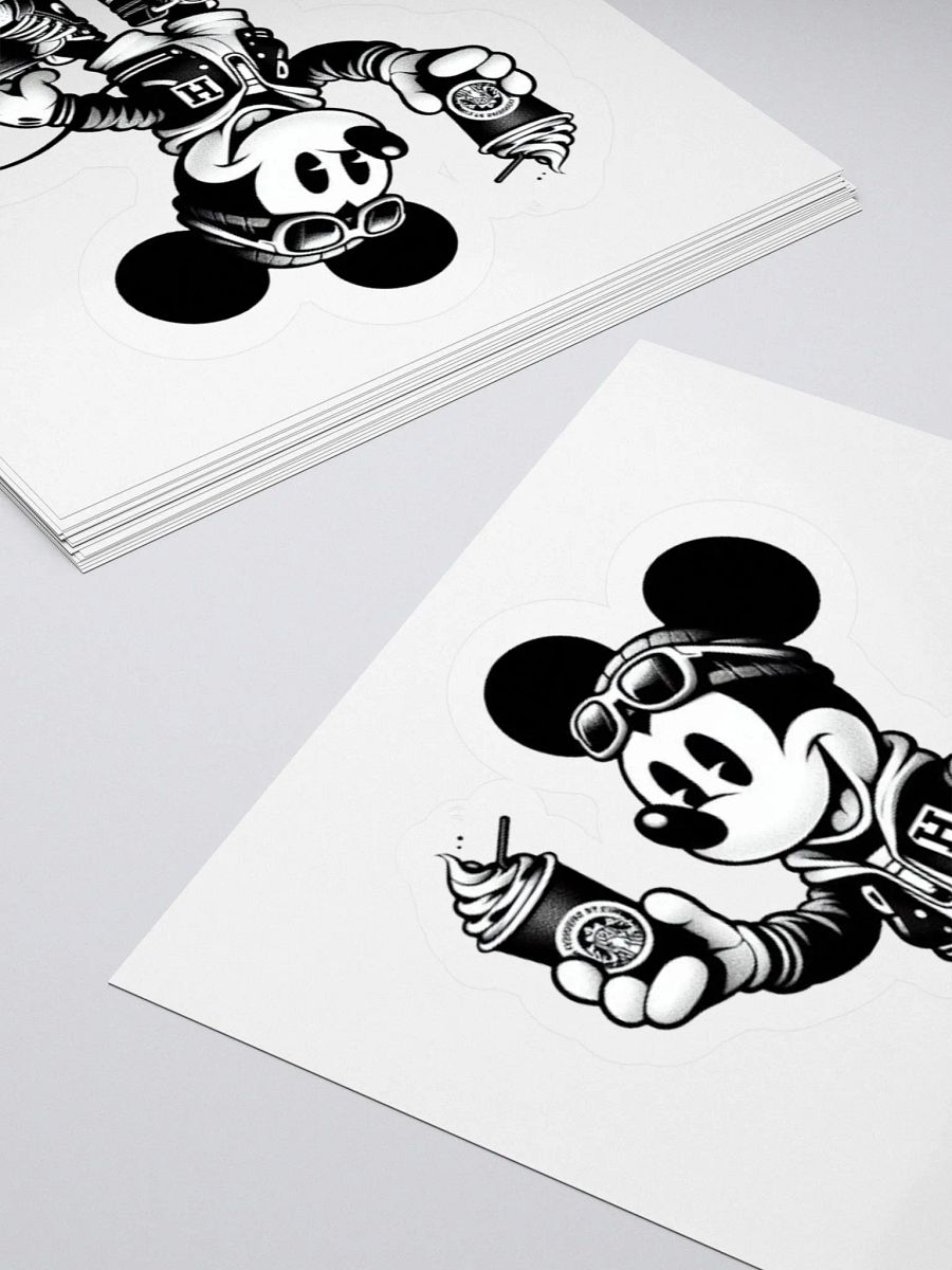 Hustling Mouse | Kiss Cut Sticker product image (12)