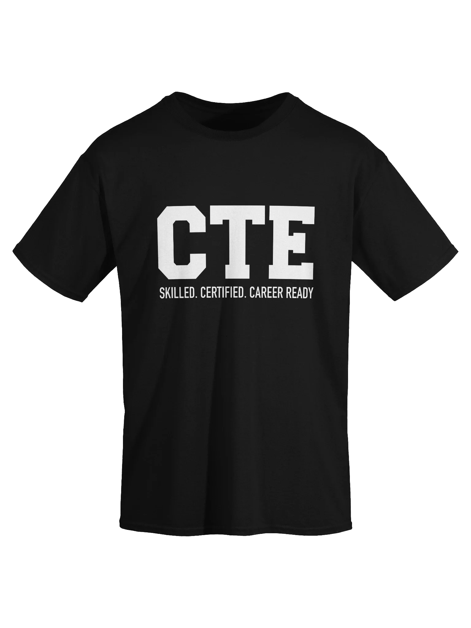 CTE Tee Skilled. Certified. Career-Ready. product image (31)