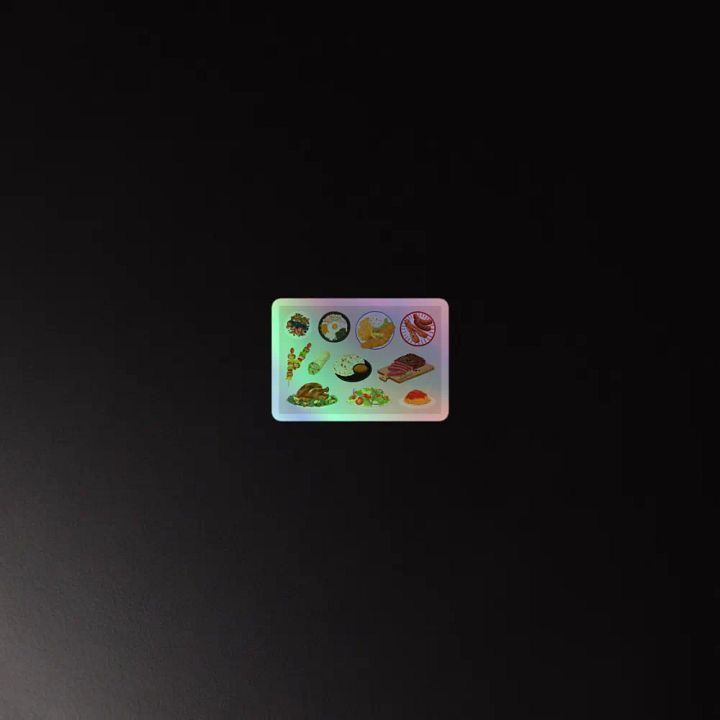 Diverse Foodie Delight Sticker Sheet product image (2)
