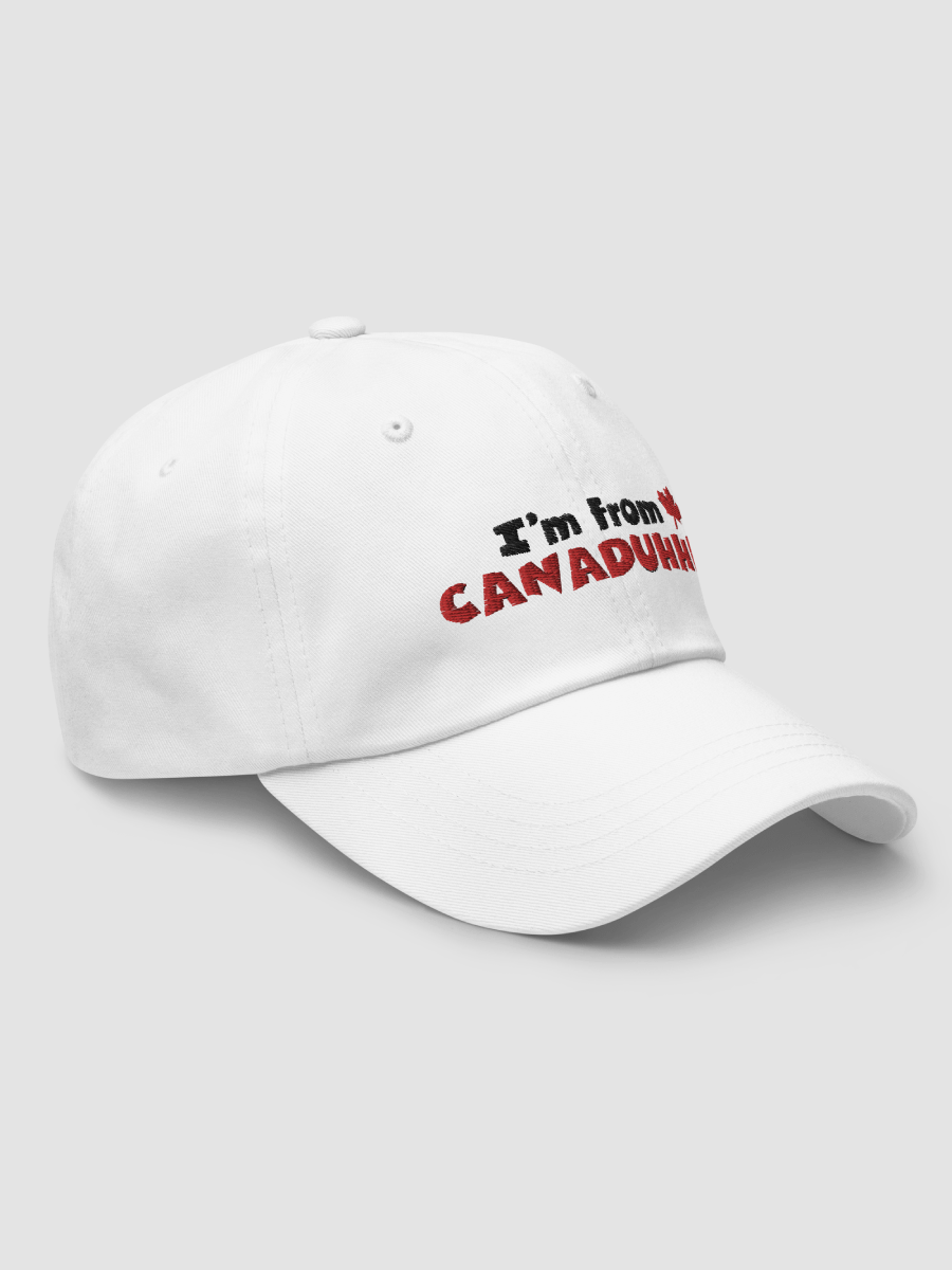 Canaduhhh White Dad Hat product image (3)
