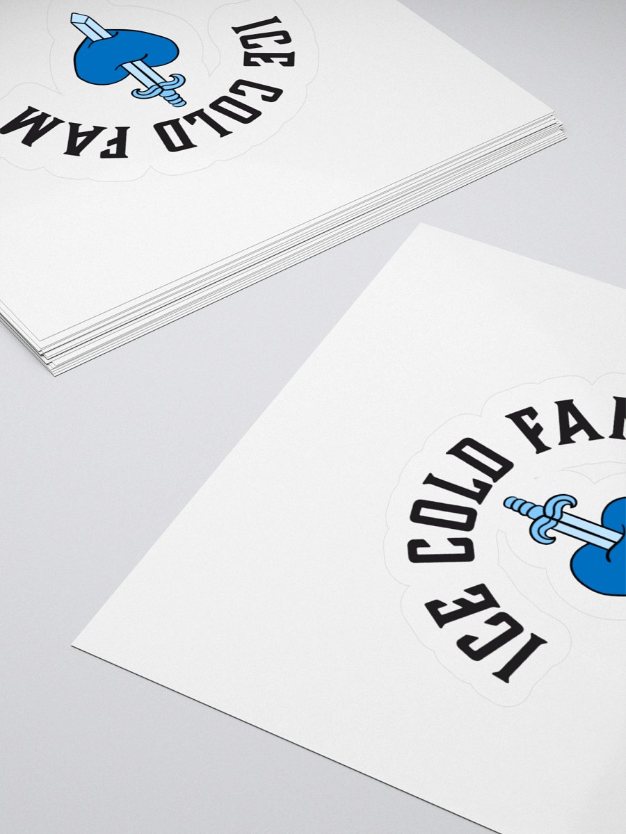 "Cold Heart" Sticker product image (4)