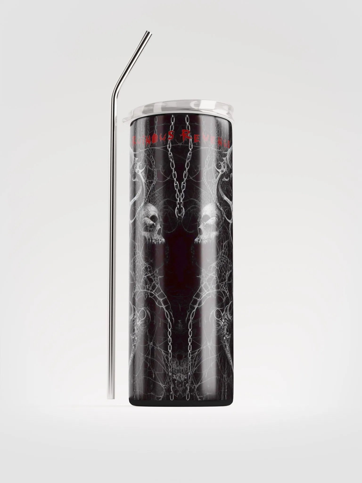 Ruinous revenge ETHEREAL DARKNESS edition stainless steel tumbler product image (1)