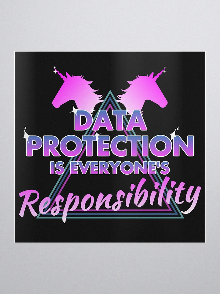 Data Protection bubble free stickers product image (1)