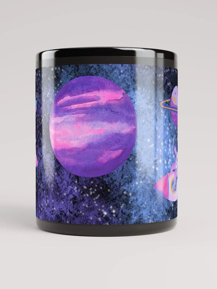 Universe mug black product image (2)