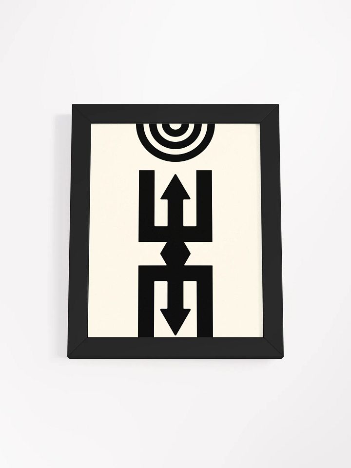 Crown and Counsel Luce Poster (Framed, Silent Authority Collection) product image (1)