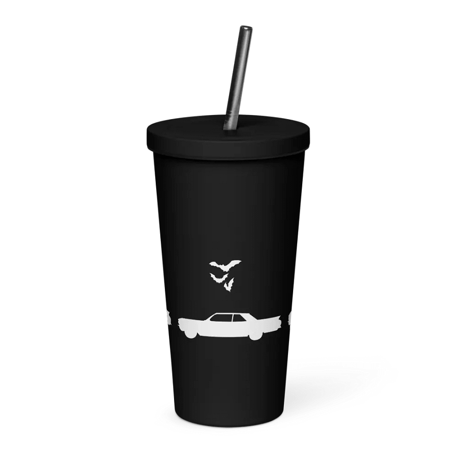 Bat Car Insulated Tumbler product image (1)