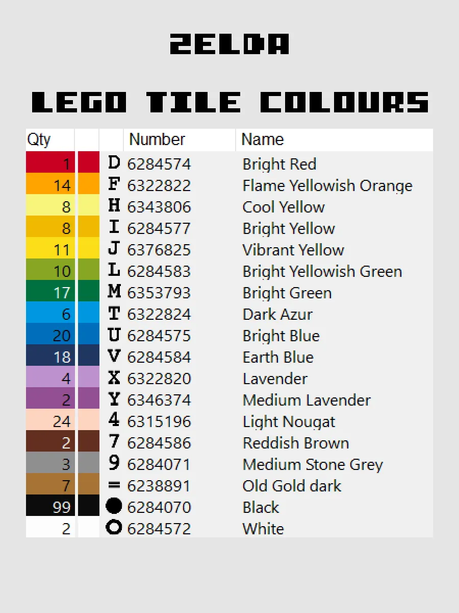 Zelda Pixel Art product image (5)