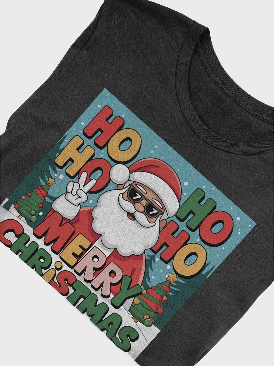 Fun Santa Claus Ho Ho Ho Merry Christmas T-shirt product image (54)