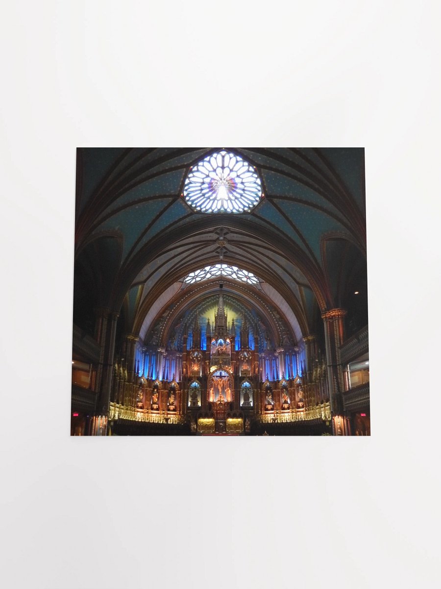 Montreal - Notre Dame Basilica interior - print/poster product image (7)