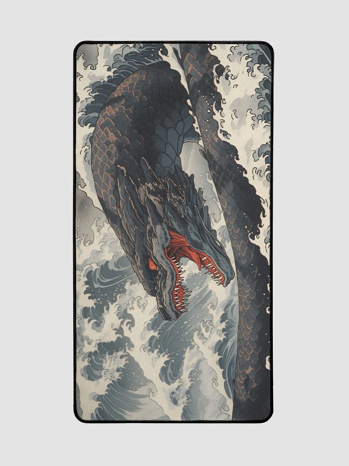 Sea Serpent Desk Mat Ukiyo-E product image (2)