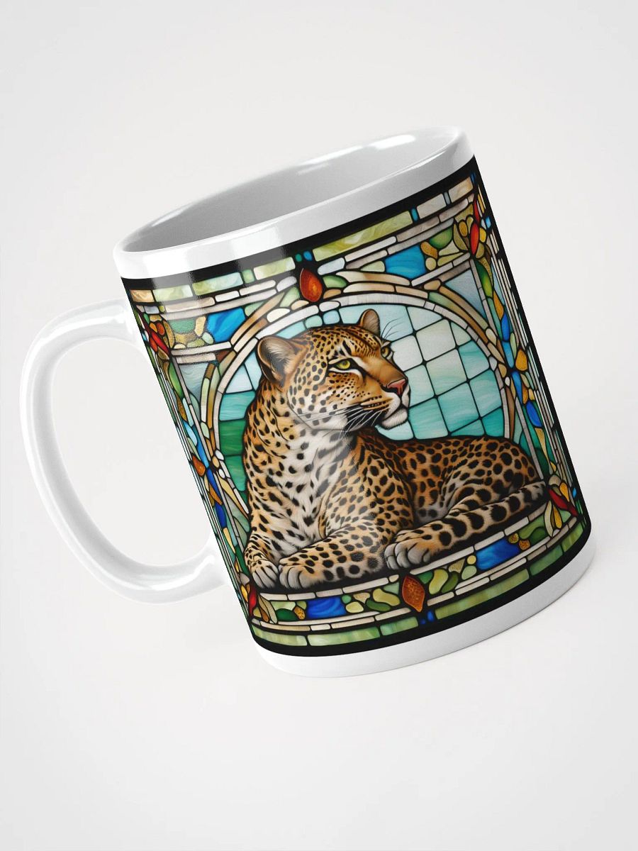 #003 Handsome Leopold - Stained Glass Mug product image (3)
