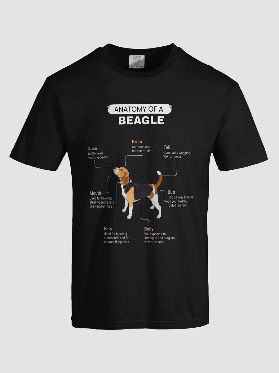 Anatomy of a Beagle Tee product image (37)