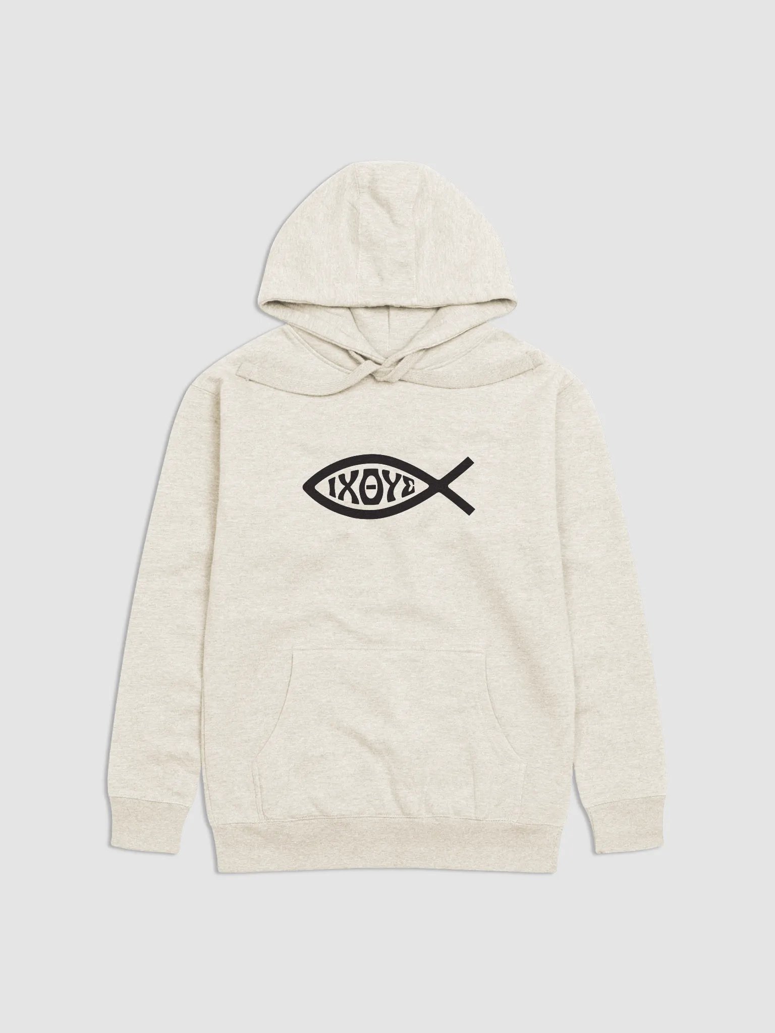 Jesus Fish (Ichthys) Hoodie product image (1)