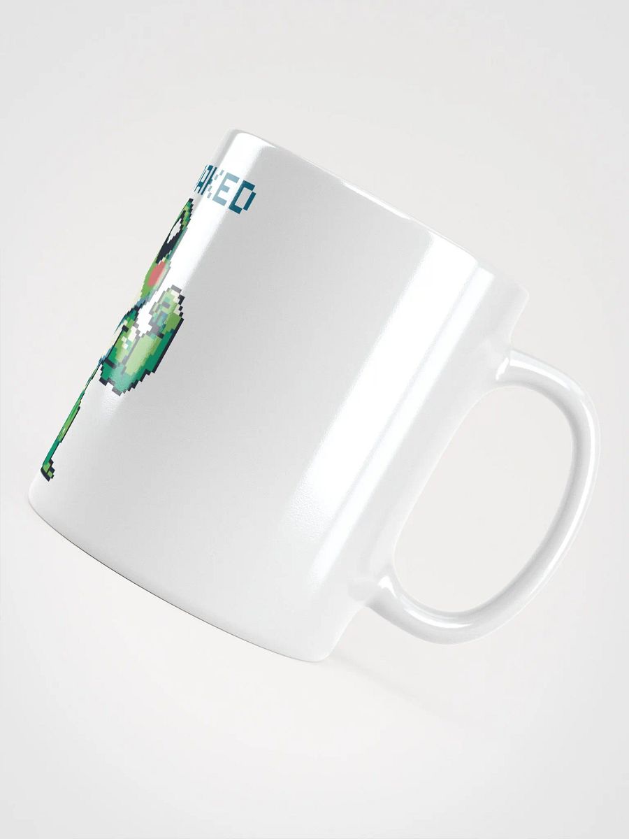 Get Croaked Yoked Pixel Frederick White Mug product image (3)