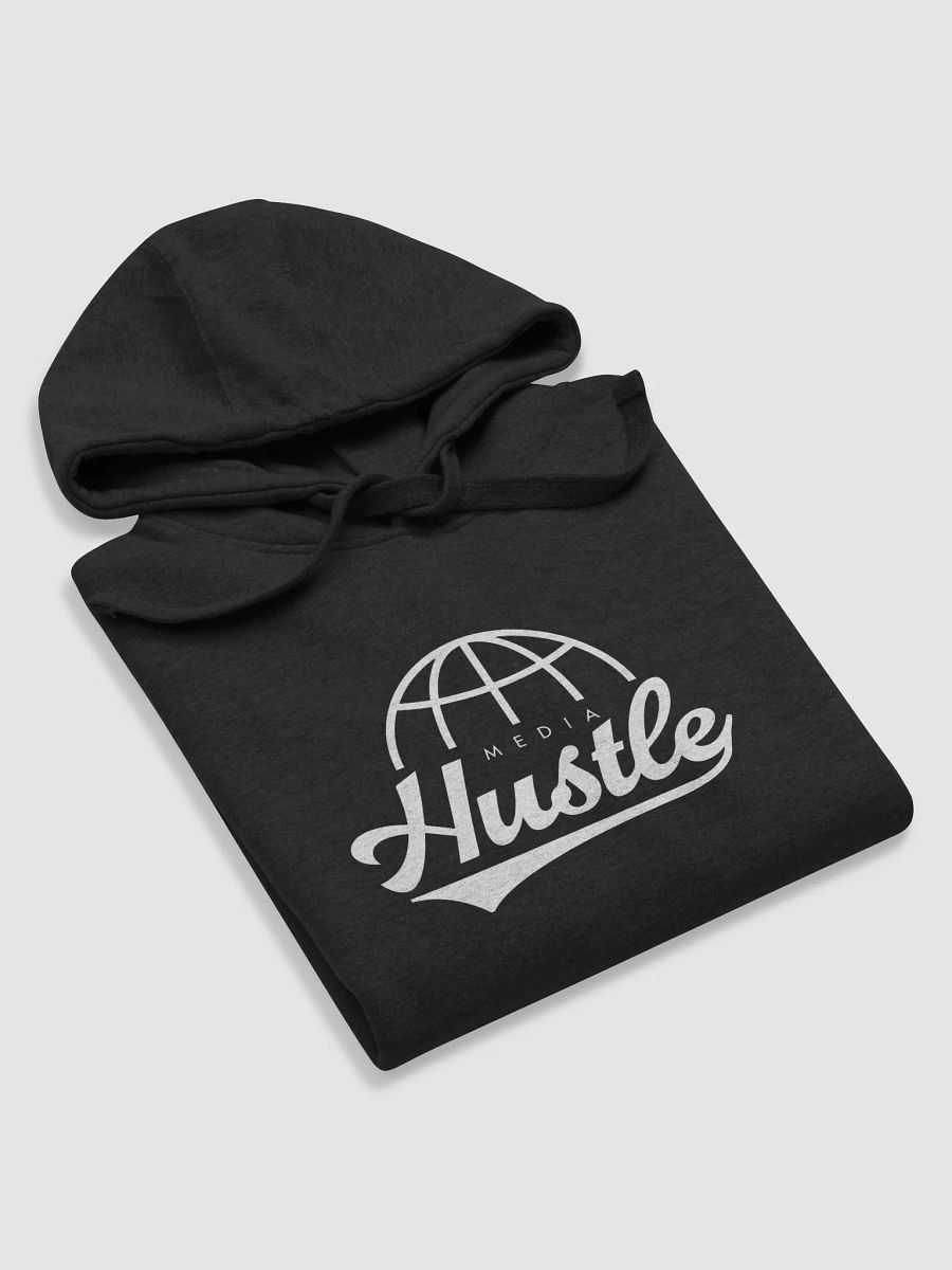Media Hustle White Logo Pullover Hoodie product image (16)