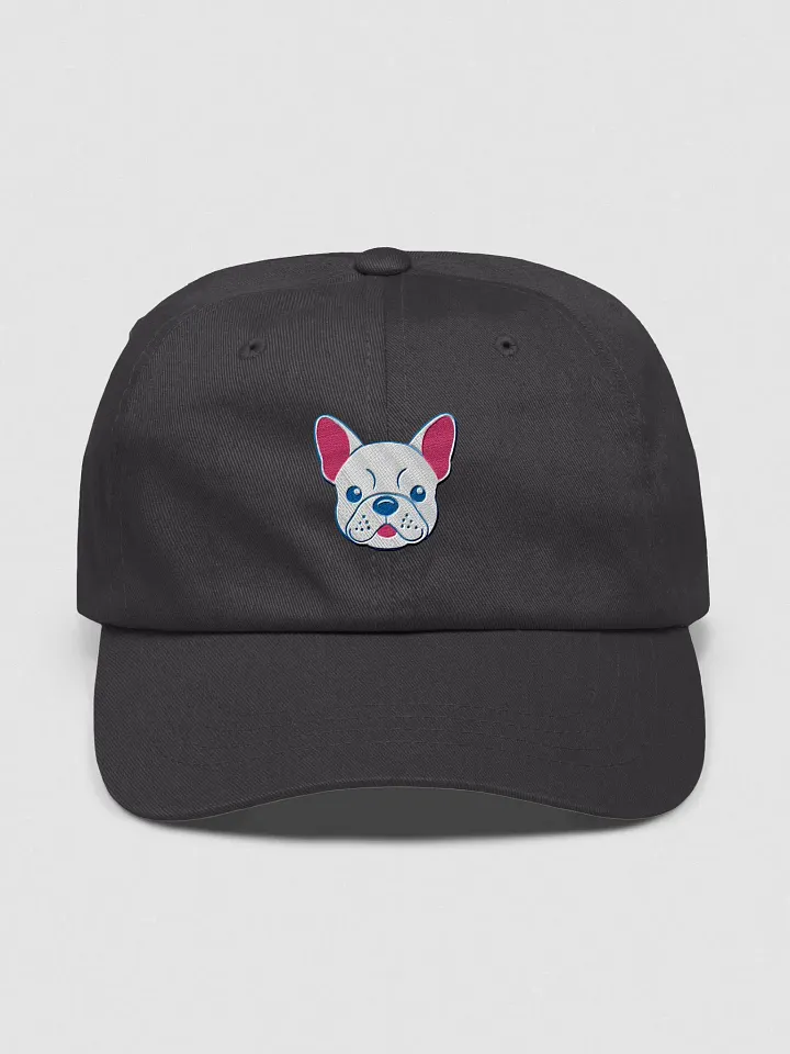 Cheerful Frenchie Cartoon Embroidered Dad Hat product image (9)