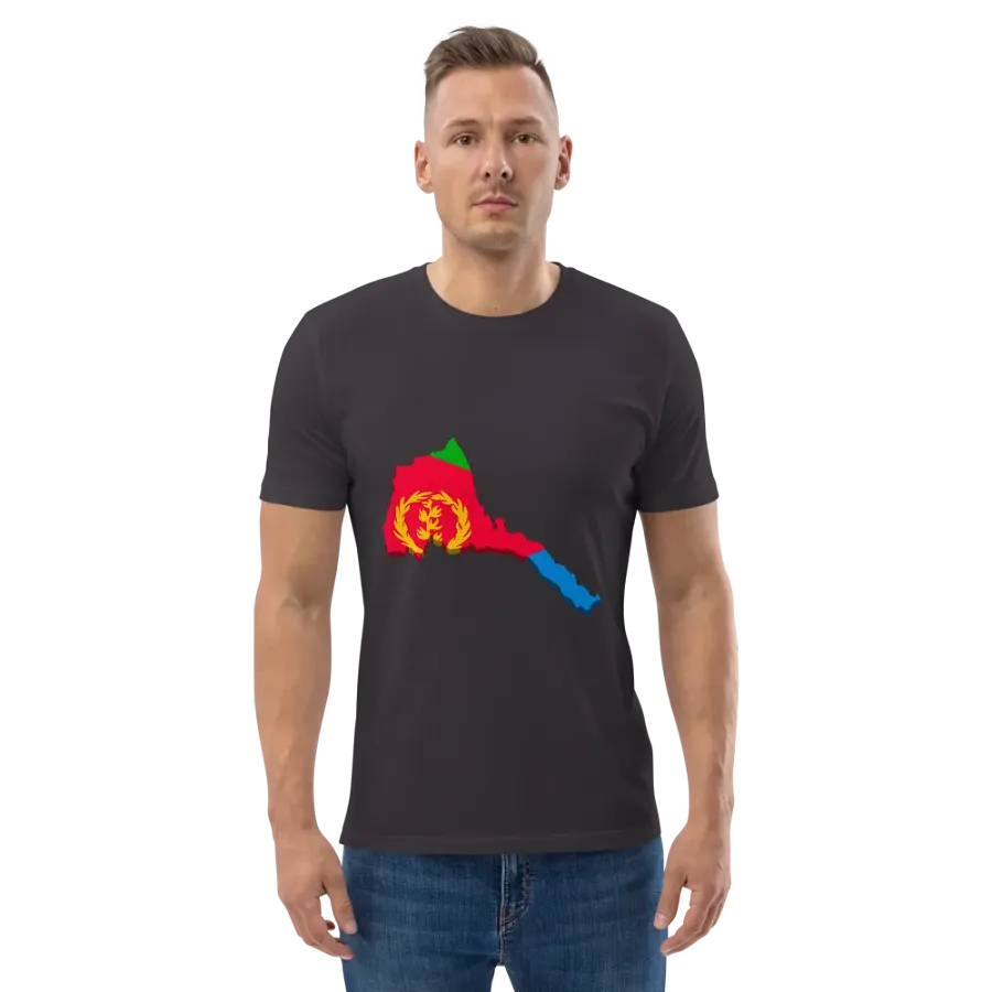 Eritrea Emblematic Map Organic Tee product image (136)