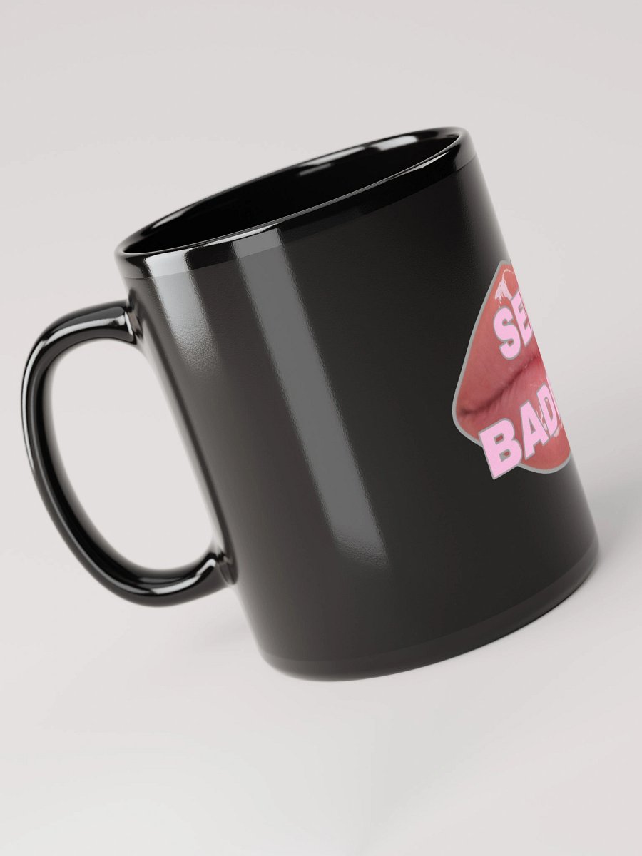 Glossy SexyBaddies Lips Black Mug product image (5)