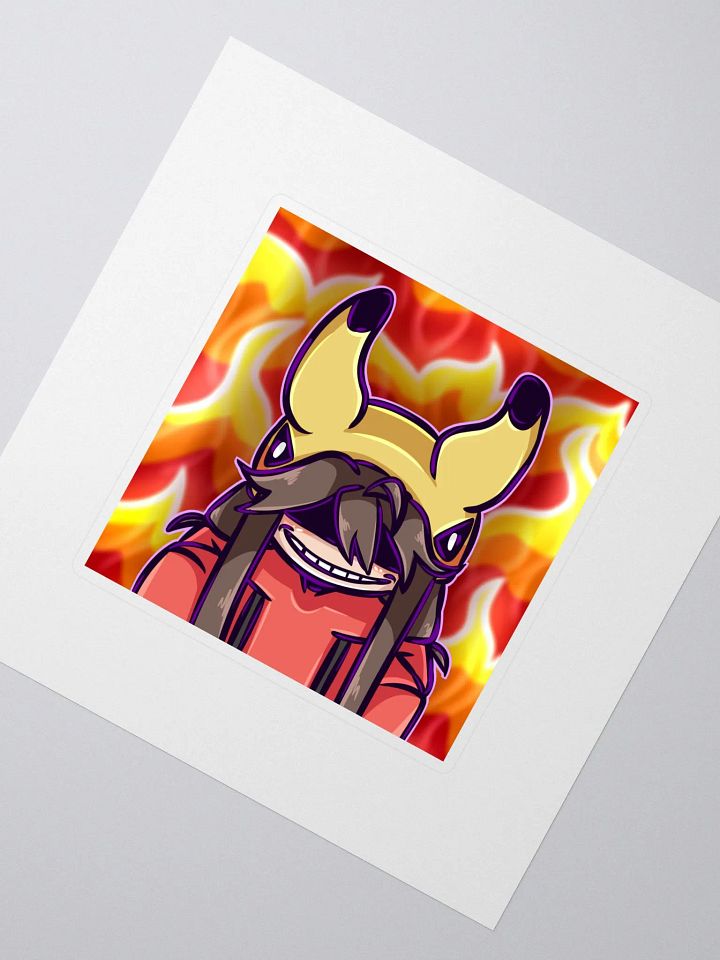 GE3T3E Evil Fire Sticker product image (2)