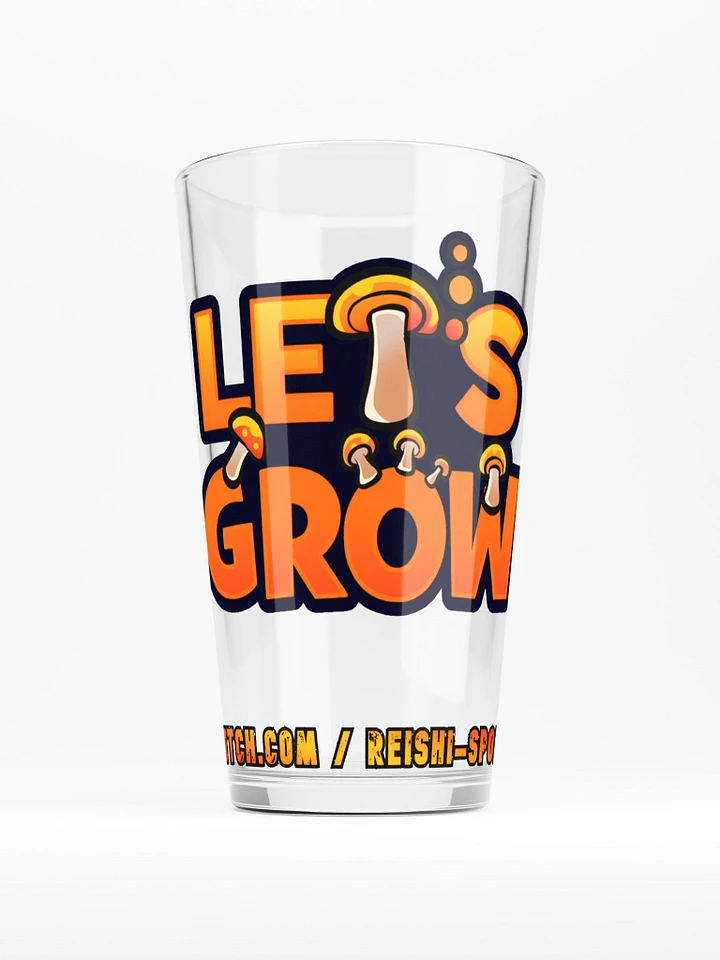 TWITCH - Let's Grow Pint Glass product image (1)