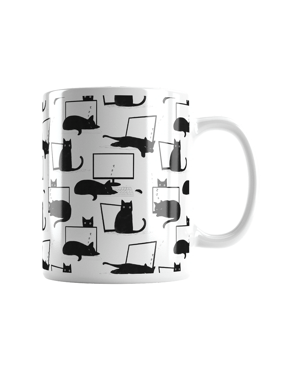 Cats Sleeping on Laptops Mug product image (2)