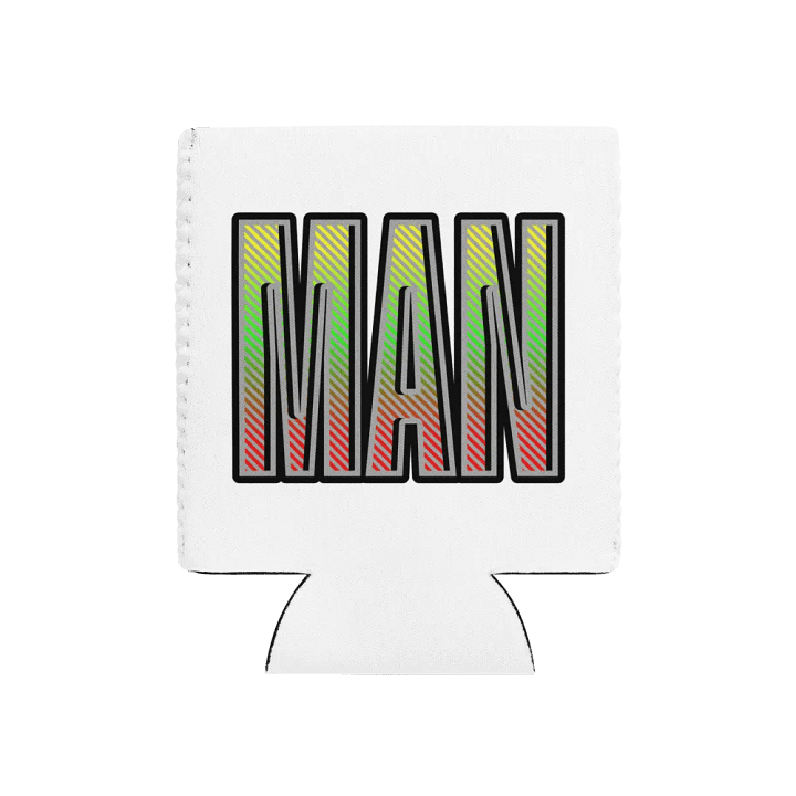 Man Manitoba Reflective Can Cooler product image (1)