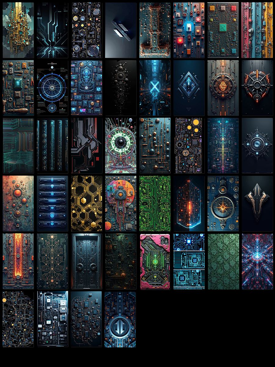 94 AI Circuit Boards : Wallpapers & Lock Screen Videos product image (3)