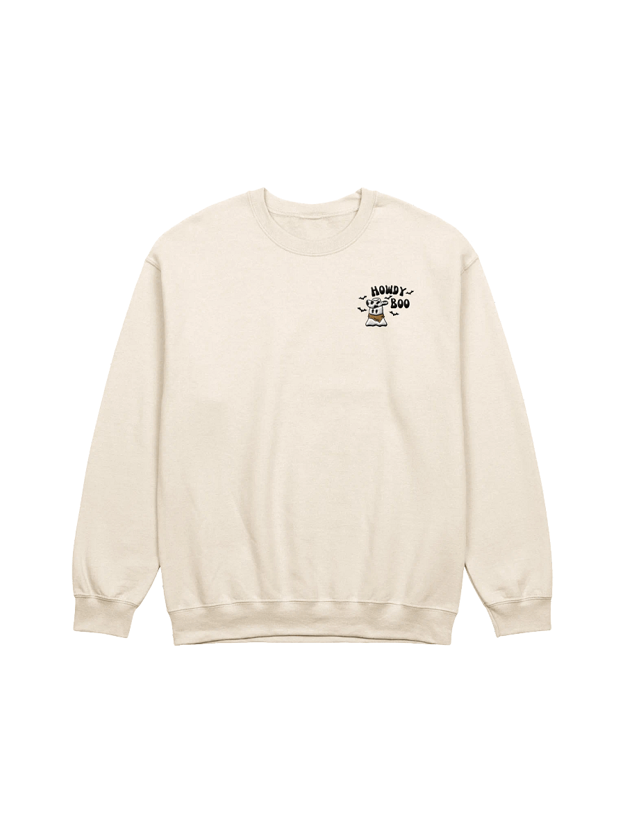 Howdy Boo Embroidered Sweatshirt product image (1)