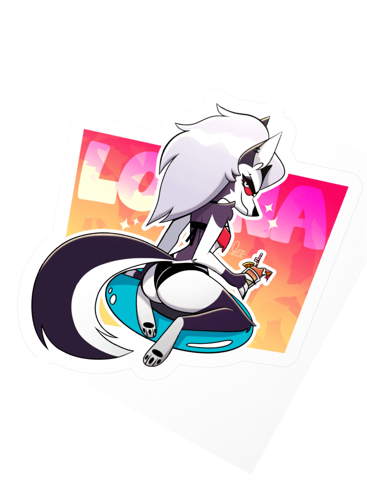 Loona Beach Time Stiker 🐶✨🏝️❤️‍🔥 product image (2)