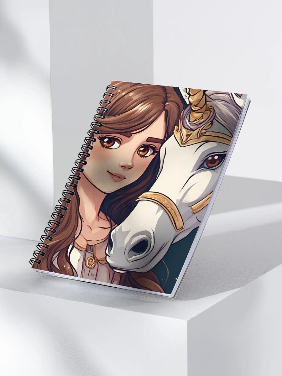 Unicorn Aliens Custom Spiral Notebook product image (3)