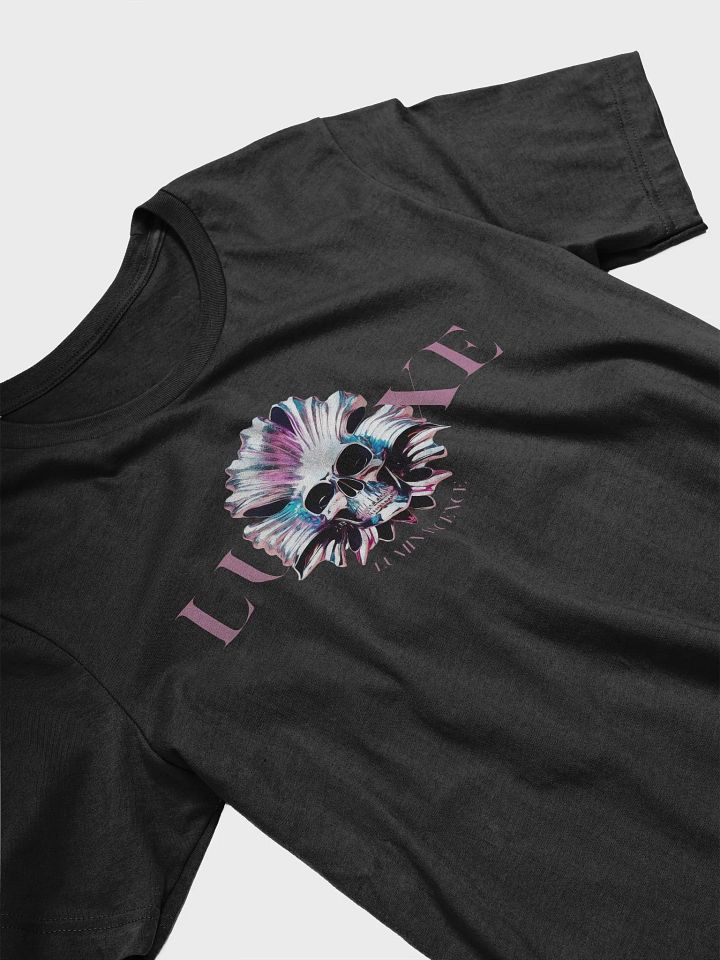 Vibrant Floral Skull Tee – Eternal Luxe Collection product image (2)