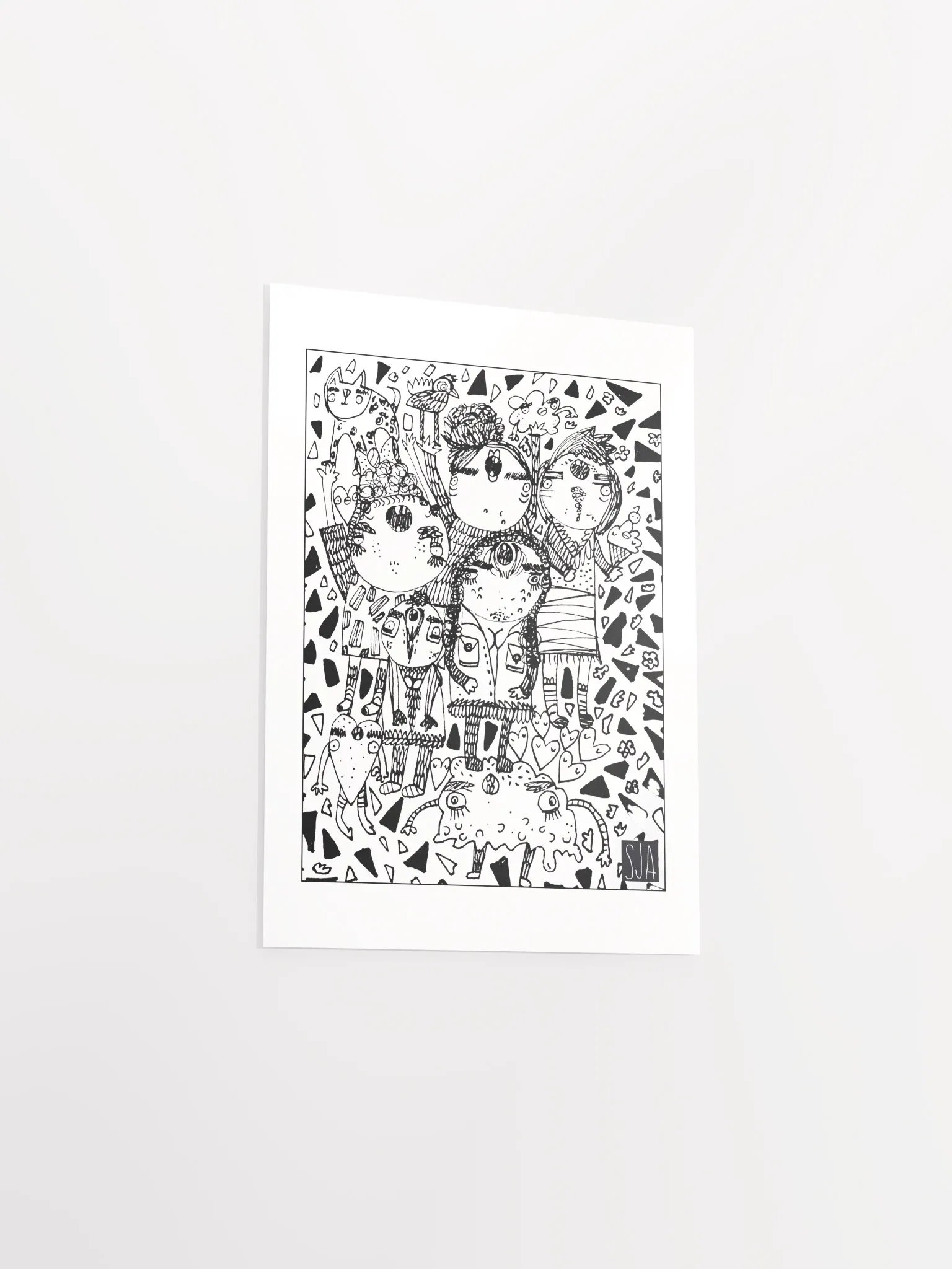Ice Cream Gang matte poster product image (1)