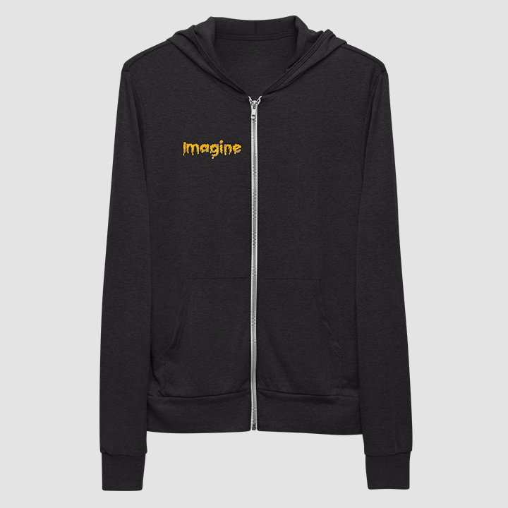 Imagine Zipped Hoodie product image (1)