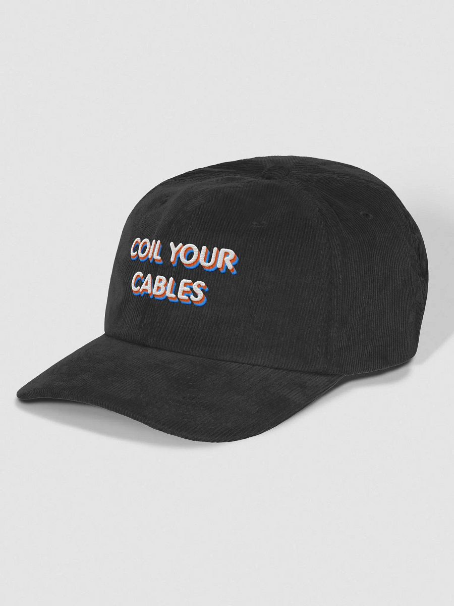 Coil Your Cables Corduroy Hat product image (3)
