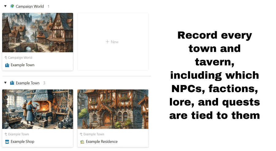TTRPG Campaign Wiki | Notion Template product image (3)