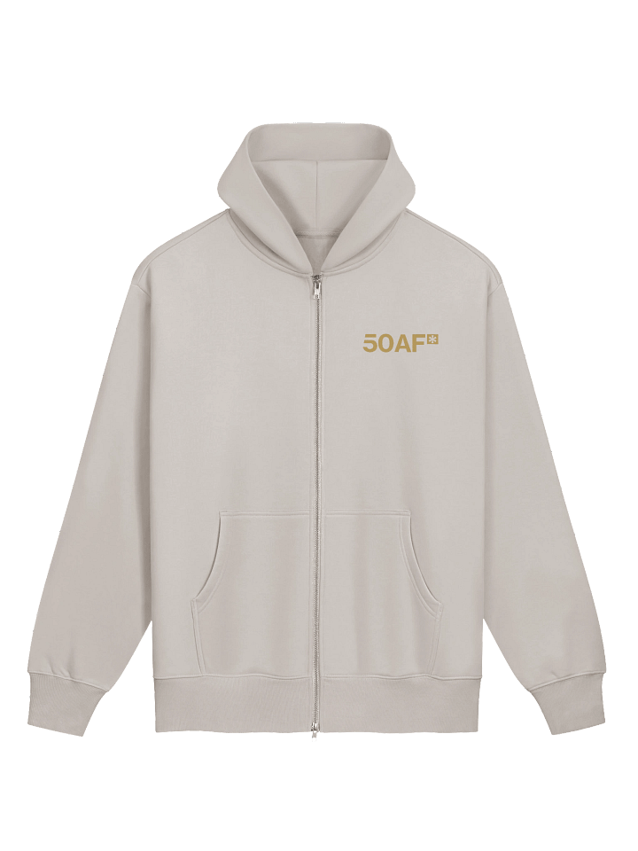 50AF™ Zip Hoodie (Satin Gold) product image (2)
