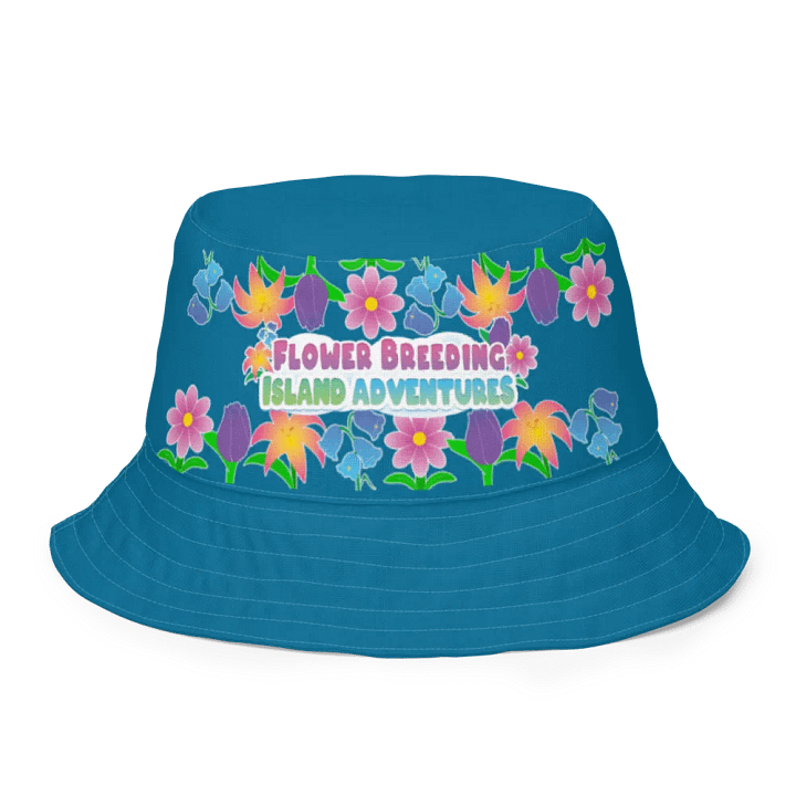 Flowery Flower Breeding Island Adventures - All over print Bucket Hat - reversible product image (1)