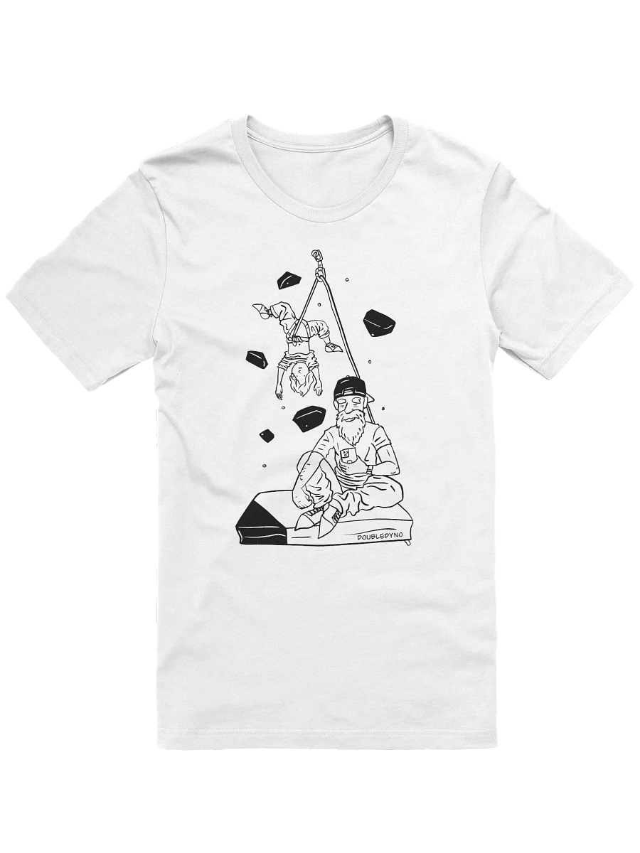 Rock climbing dad T-shirt product image (1)