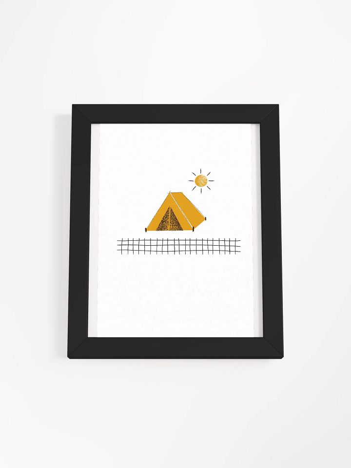 Sunshine Tent Adventure Framed Poster product image (4)