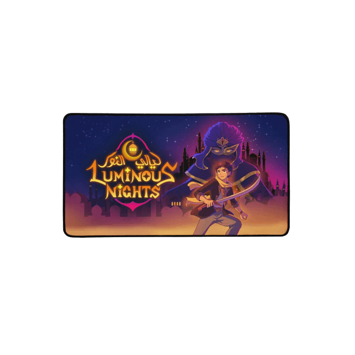 Luminous Nights - Desk Mat product image (2)