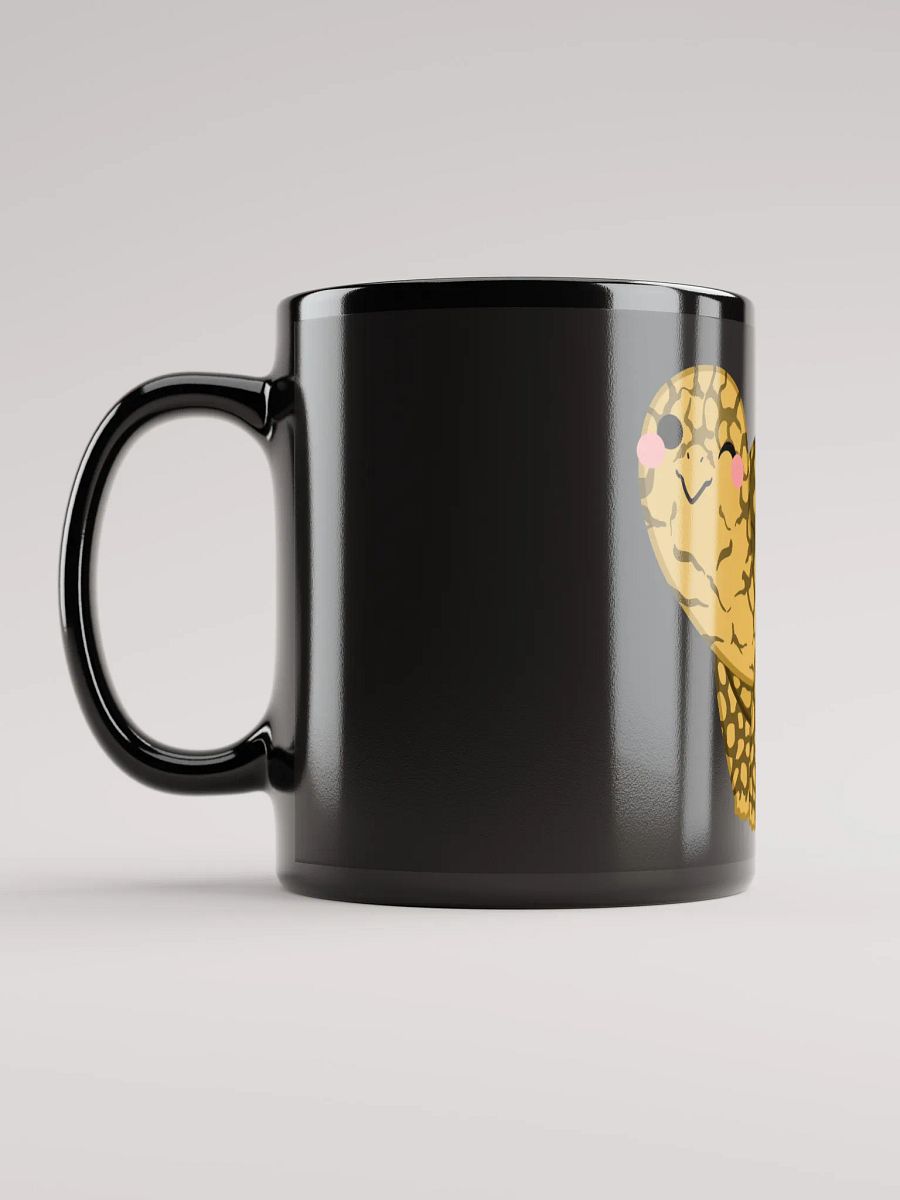 Smiling Turtle Black Glossy Mug product image (12)