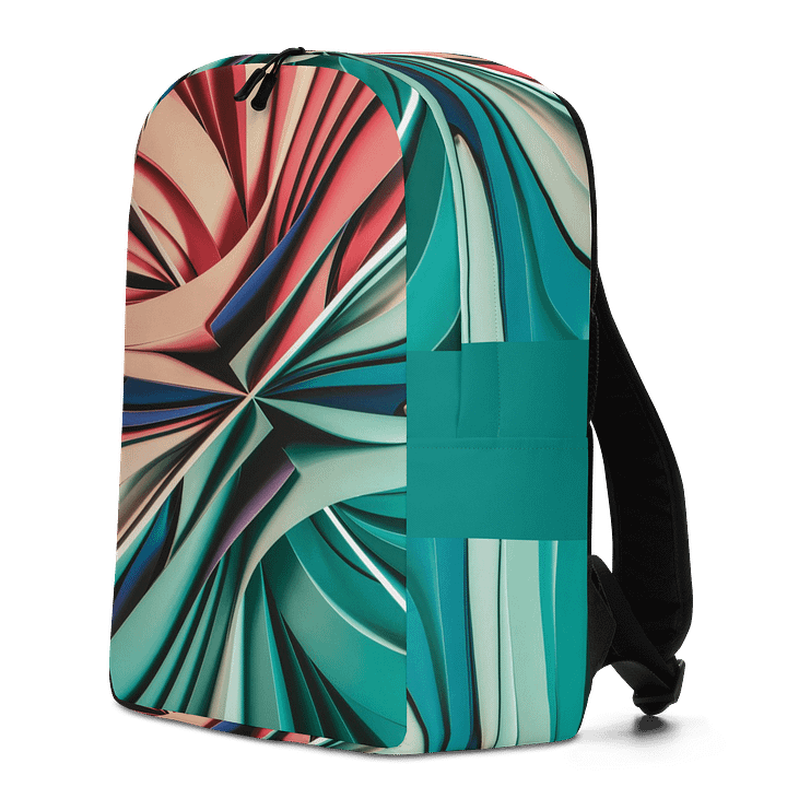 Vibrant Abstract All-Over Print Backpack - Graphic Grove Exclusive product image (2)